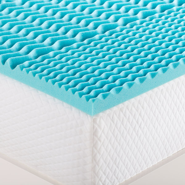 Alwyn Home Danica 2" Gel Polyurethane Foam Mattress Topper & Reviews